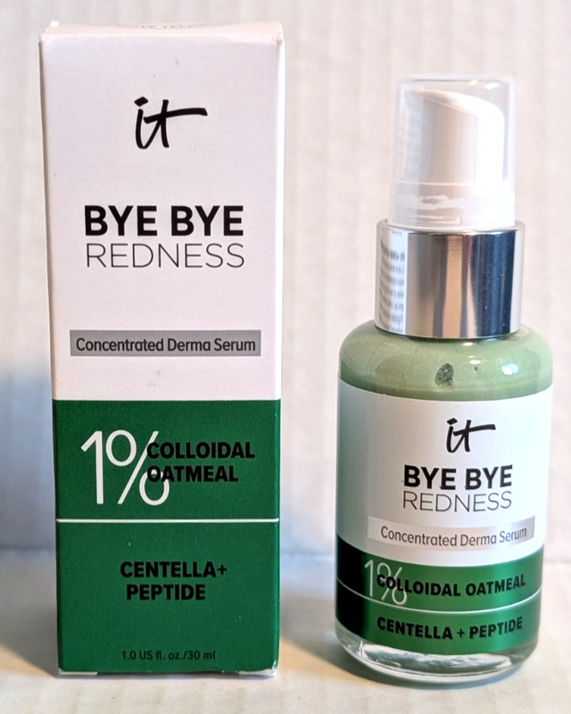 It Cosmetics Bye Bye Redness Concentrated Derma Serum 1 fl oz – Sealed