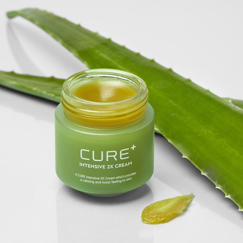 Cure Intensive 2X Cream Premium Aloe Deep Moisturizing Multi Balm Korean Skin…
