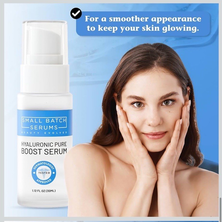 Pure Hyaluronic Acid Anti Aging Face Serum for Women - For Dull, Dry Facial gallery