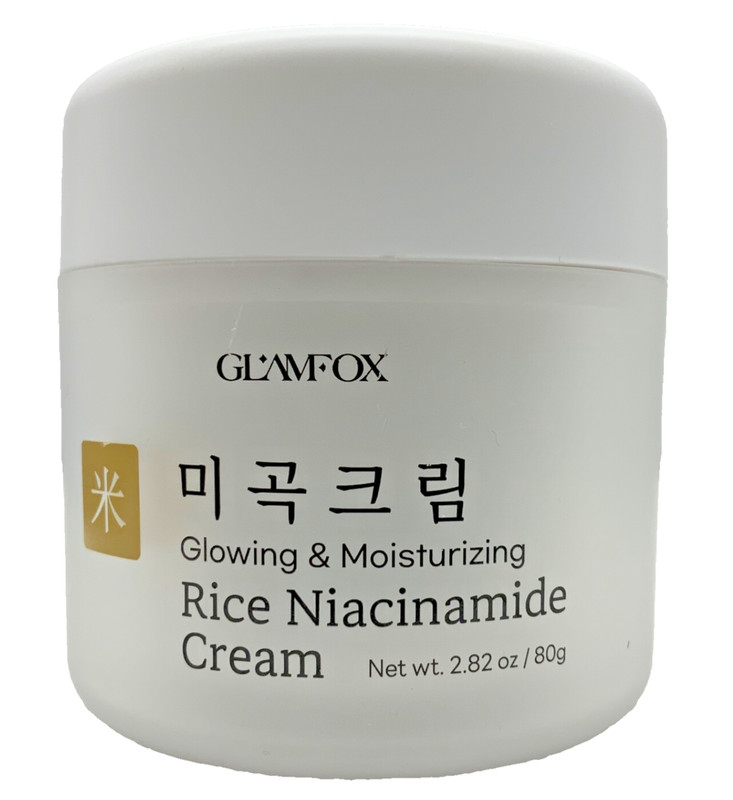 Korean GLAMFOX Rice Niacinamide & Ginseng Peptide Cream Glass Skin Exp.2028 gallery