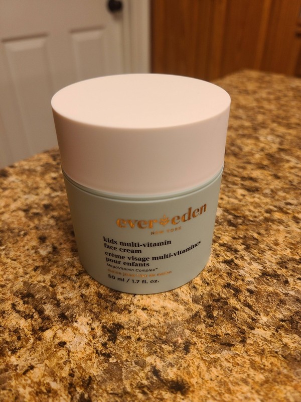 EVER EDEN Kids Multi-Vitamin Face Cream (1.7 oz) Moisturizer Melon Juice Organic