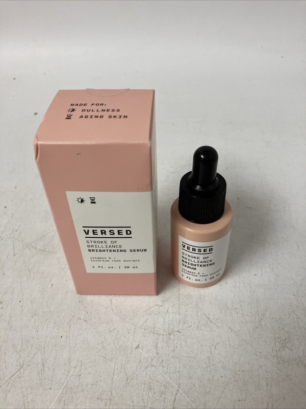 Versed Stroke Of Brilliance Brightening Serum-Vegan Aging Skin Care – 1 fl oz