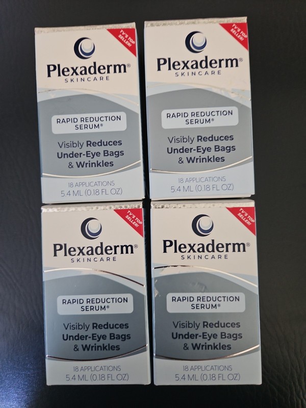 4 x Plexaderm NEW 5.4 ml .18fl oz Rapid Reduction Serum