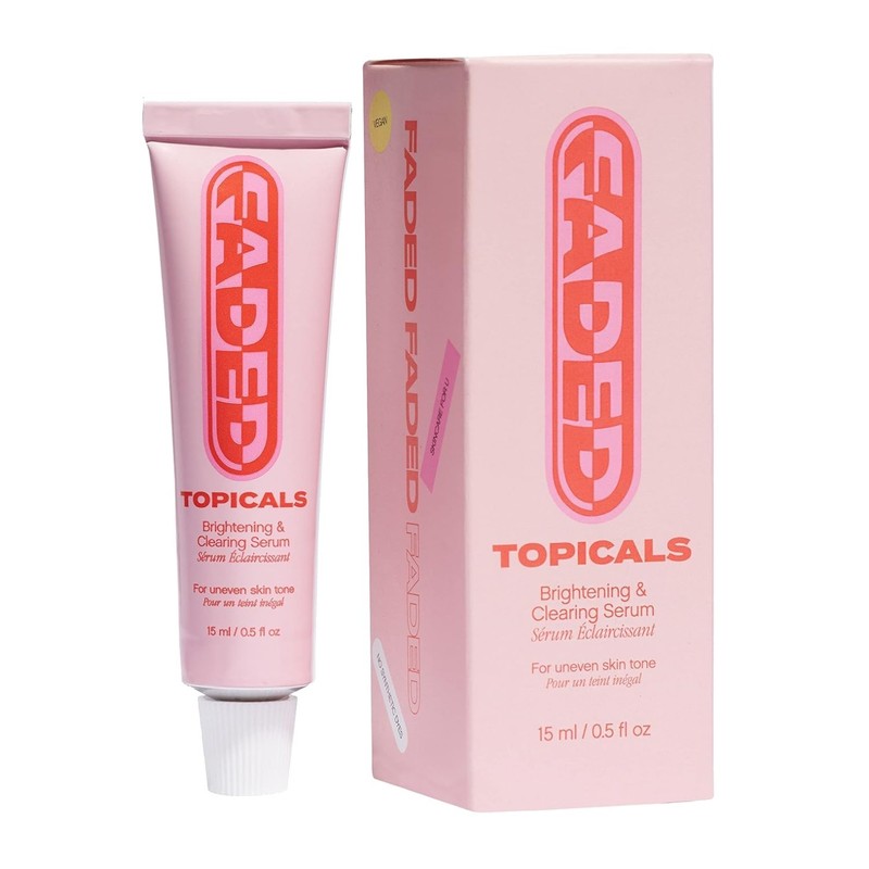 Faded Brightening & Clearing Serum 0.5 Fl Oz | Reduces Skin Discoloration Fast