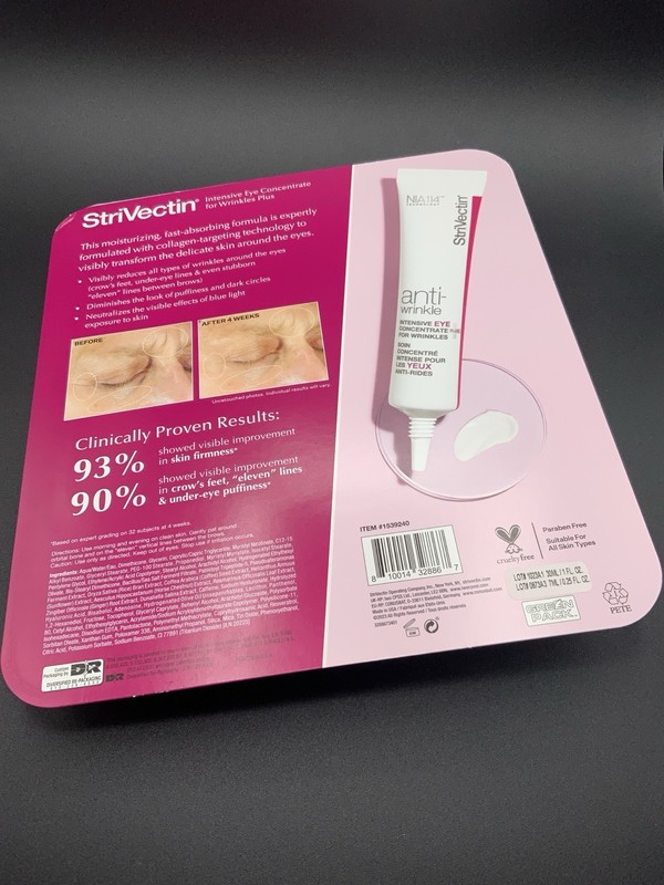StriVectin Intensive Eye Concentrate for Wrinkles Plus Crows Feet 1 Oz & .25 Oz gallery