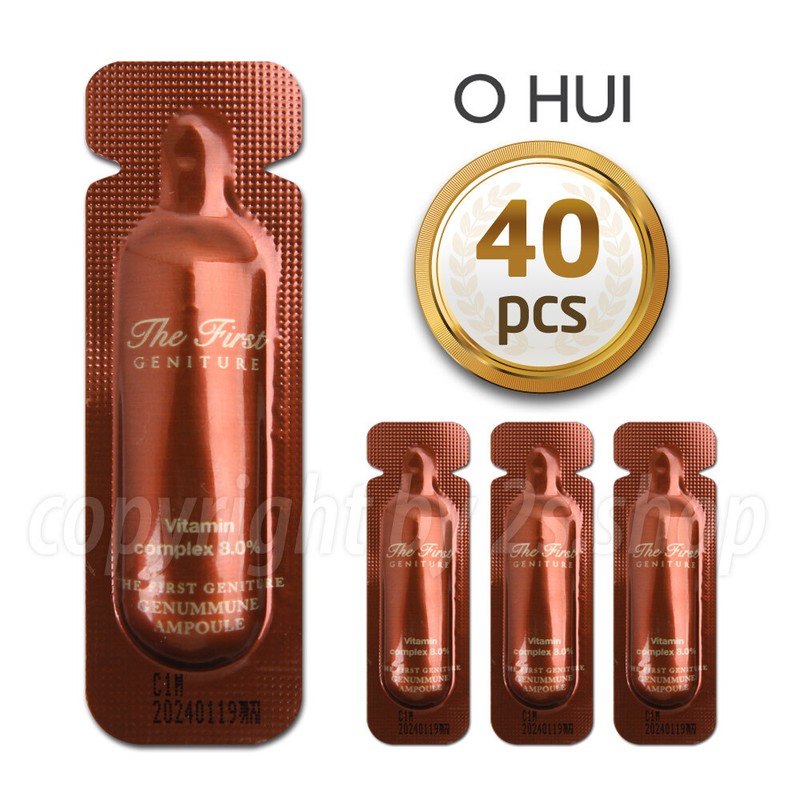OHUI The First Geniture Genummune Ampoule 1ml x 40pcs O HUI