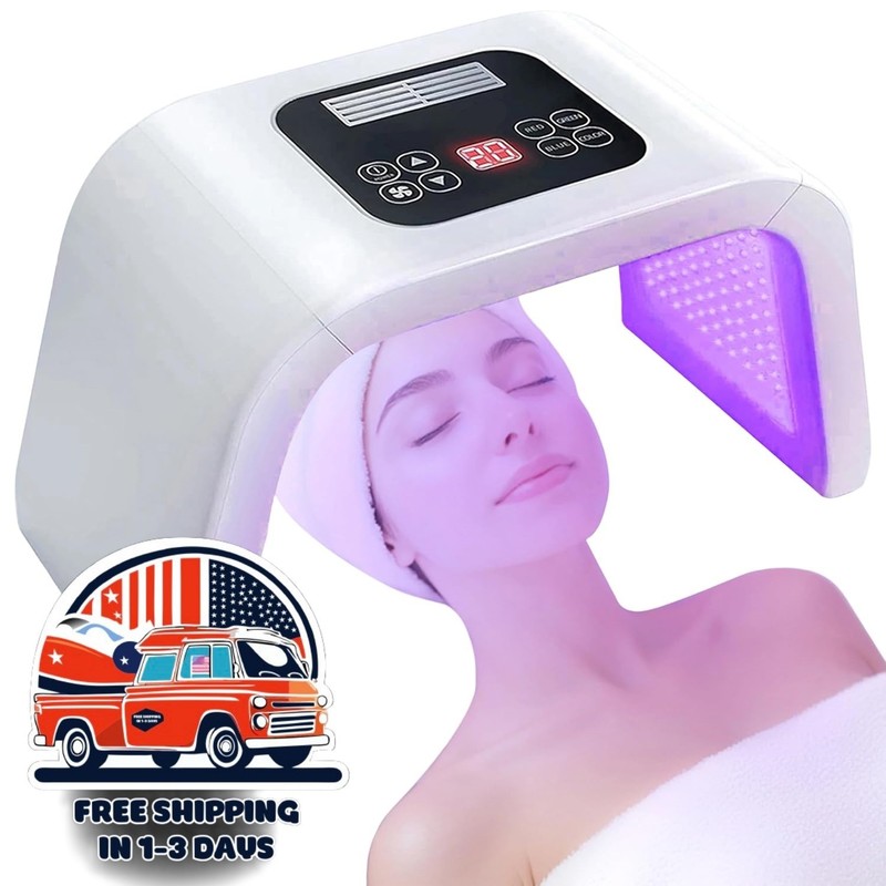 Equipo de belleza 7 en 1 para el cuidado de la piel en casa fácil de transportar