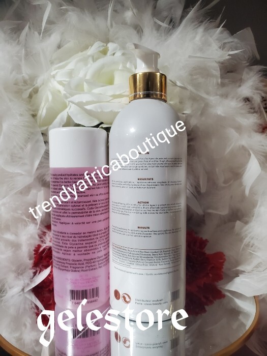 2pcs FASTER WHITE Paris Whitening Body Lotion & FC75 Paris Clarifying Glycerin👌 gallery