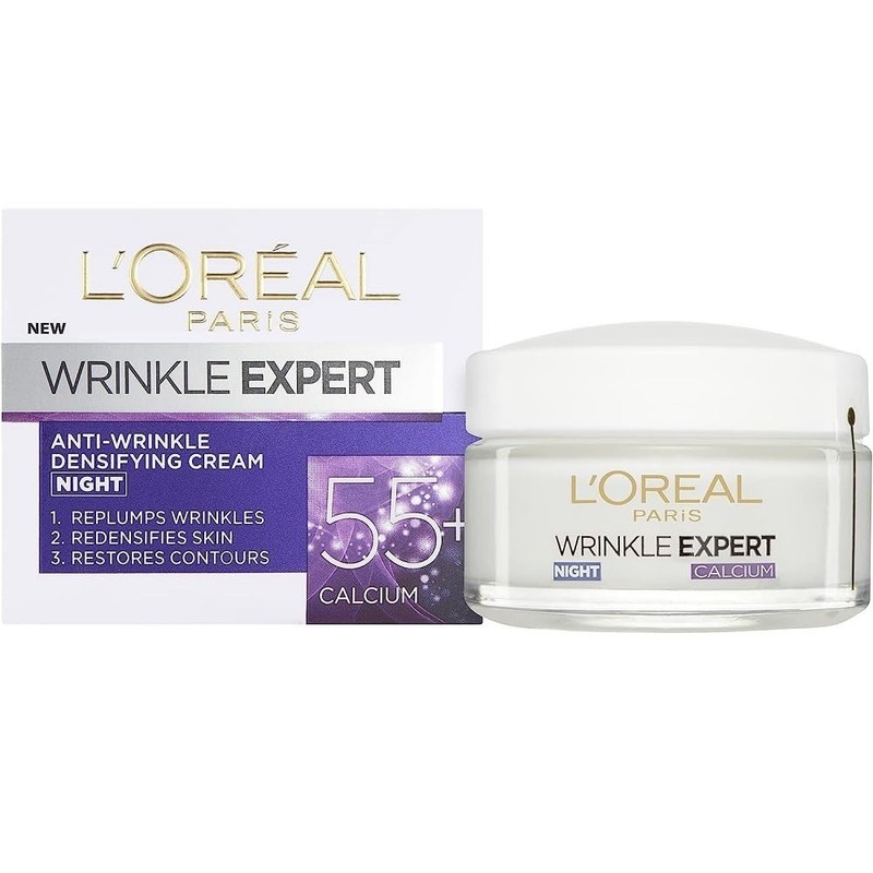 L’Oreal Paris Skincare Wrinkle Expert 55+ Anti-Aging Face Moisturizer damage box