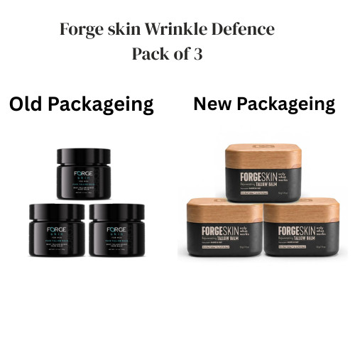 Forge Skin Men’s Wrinkle Defense Beef Tallow Balm for Skin |Beef Tallow for men.