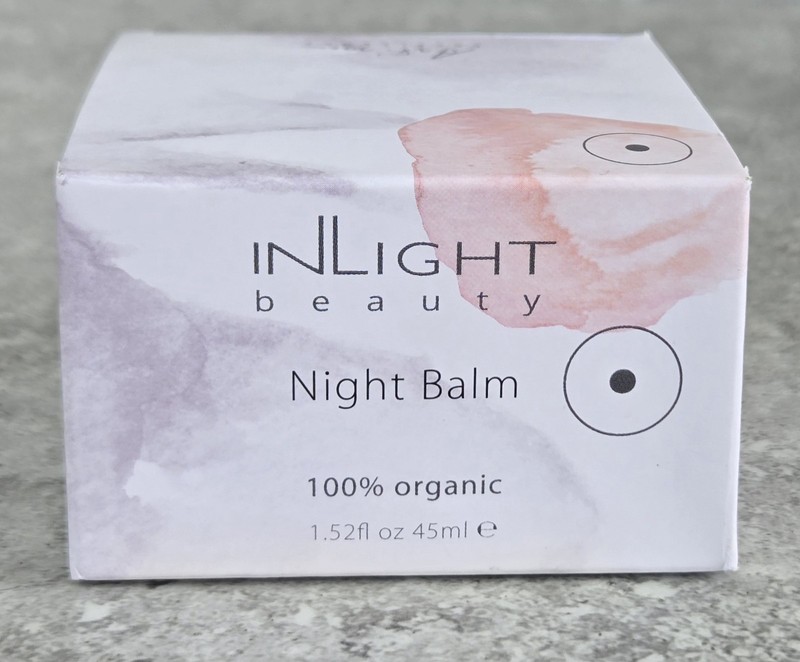 INLIGHT Beauty Replenishing Night Balm Moisturizer Reduce Inflammation ORGANIC