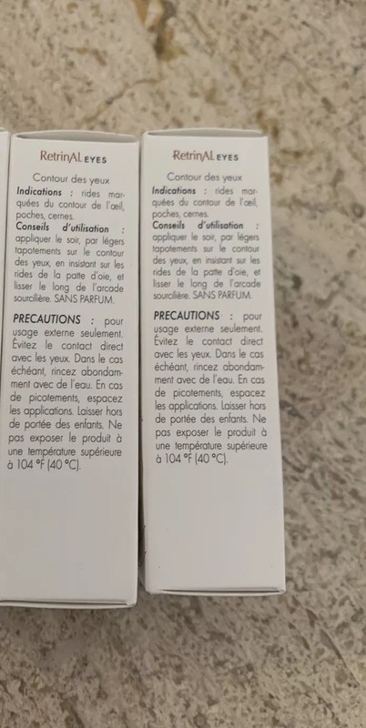 2x Avene RETRINAL EYE CONTOUR Cream w/ Hyaluronic Acid 2mL Each Sample IN BOX gallery