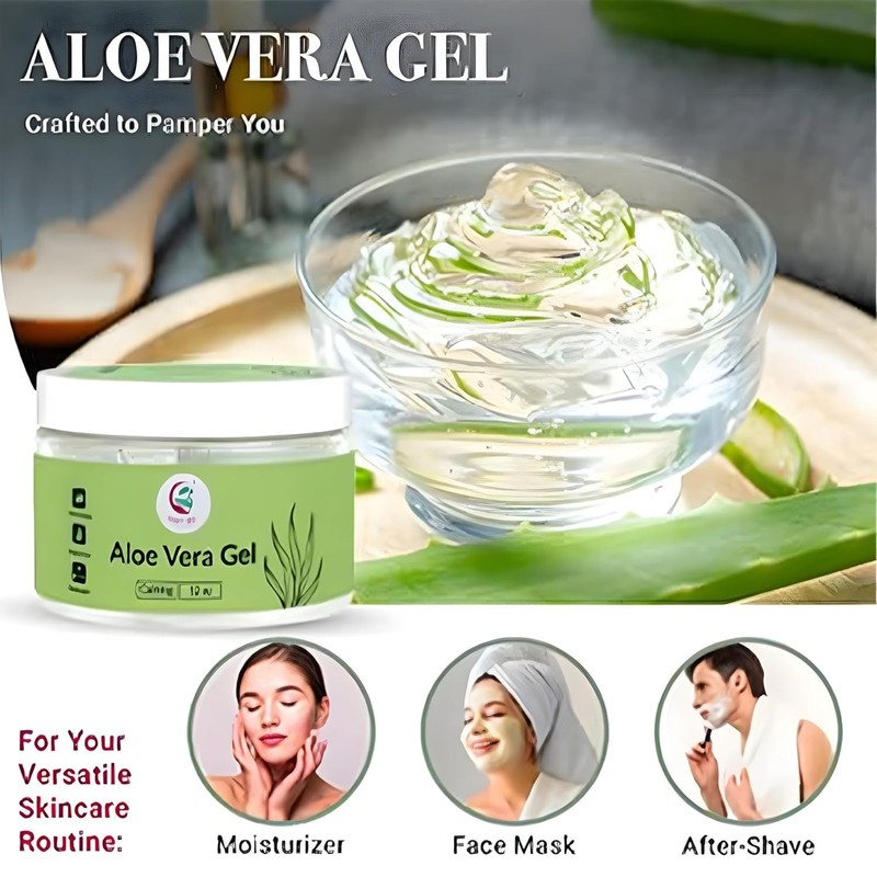 Aloe Vera Gel (THICK) 100% Pure Organic Soothing Moisturizing Skin Lotion - 12oz gallery
