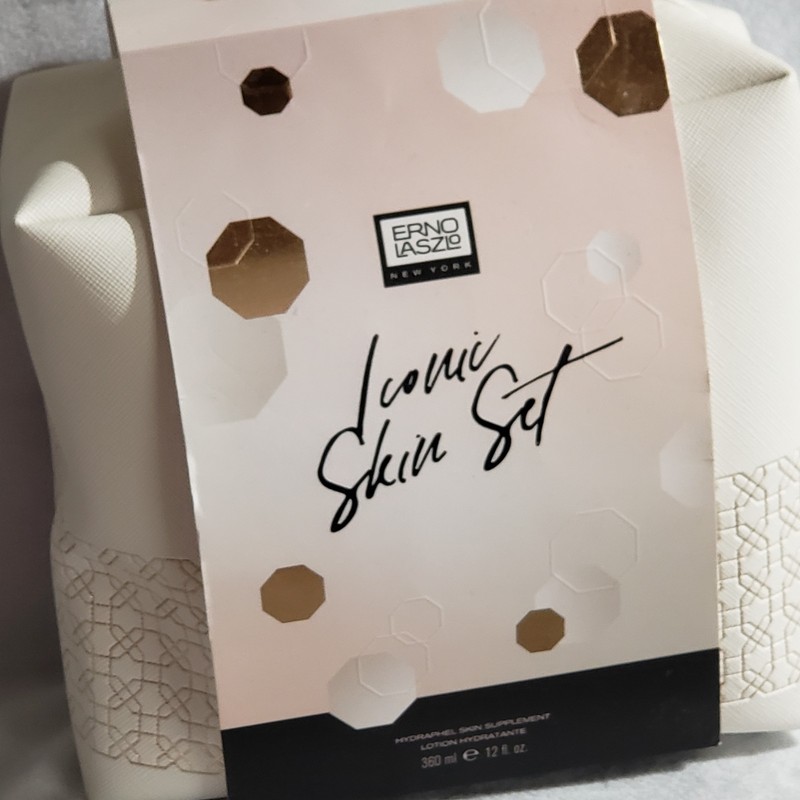 Erno Laszlo Iconic Shin Set hydraphal skin & toner pads plus carry bag NIB