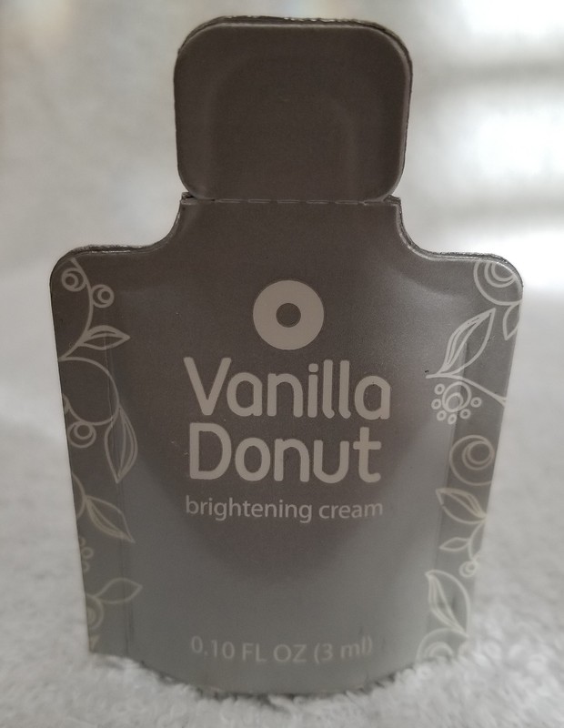 Perfume Skin VANILLA DONUT Brightening Cream Travel Sample Size .10 oz/3mL New