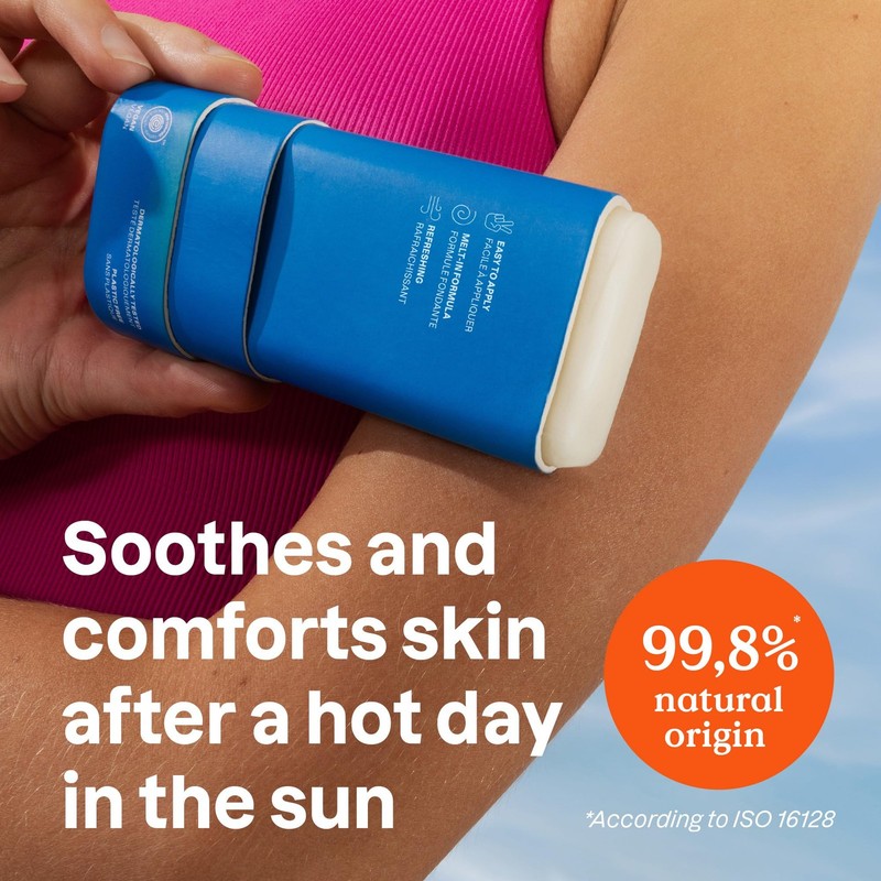 ATTITUDE After Sun Care Stick, EWG Verified, Plastic-Free, Soothes and gallery
