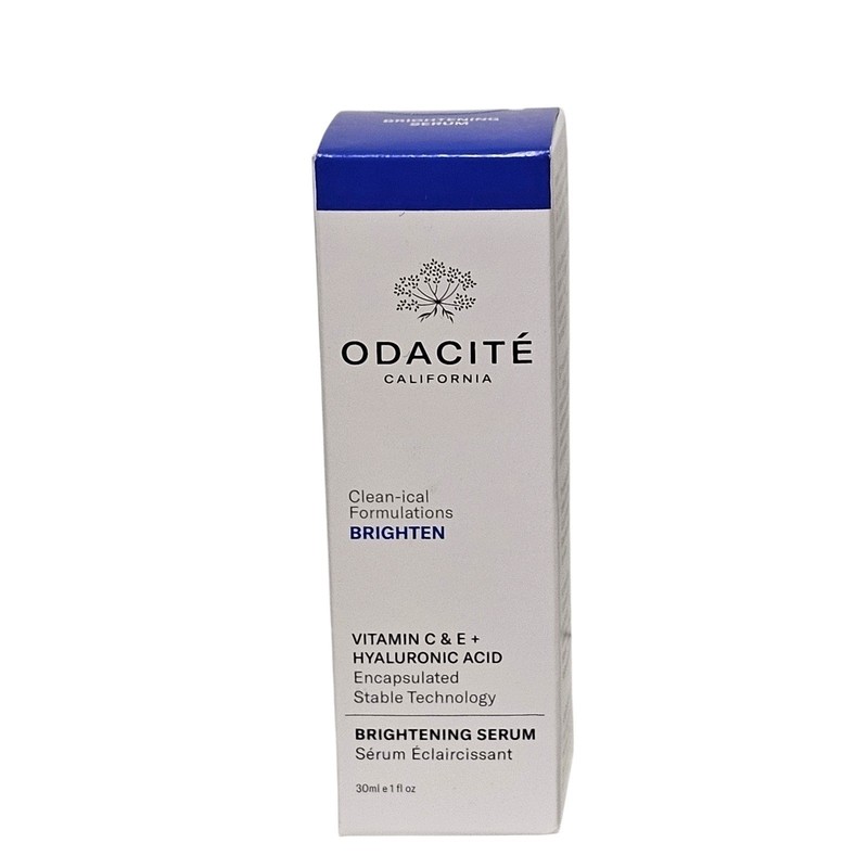 ODACITE Clean-ical Vitamin C E Hyaluronic Acid Brighten Serum 1 Oz 30 ml NEW gallery