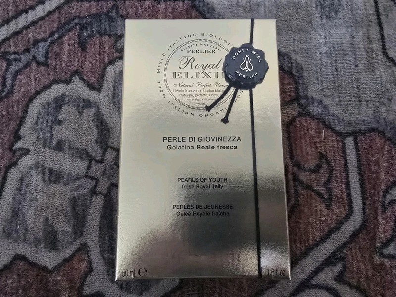 NEW Perlier Royal Elixir Pearls of Youth Royal Jelly 50ml/1.6oz SEALED