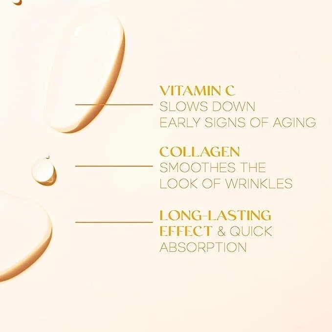 Korean Vitamin C Collagen Skin Brightening Facial Serum Anti Aging pack of 1 gallery
