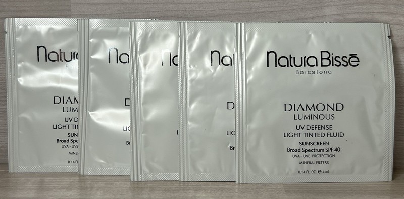NaturaBisse Diamond Luminous Uv Defense Light Tinted Fluid 5-pk, 0.14 fl oz/4 ml