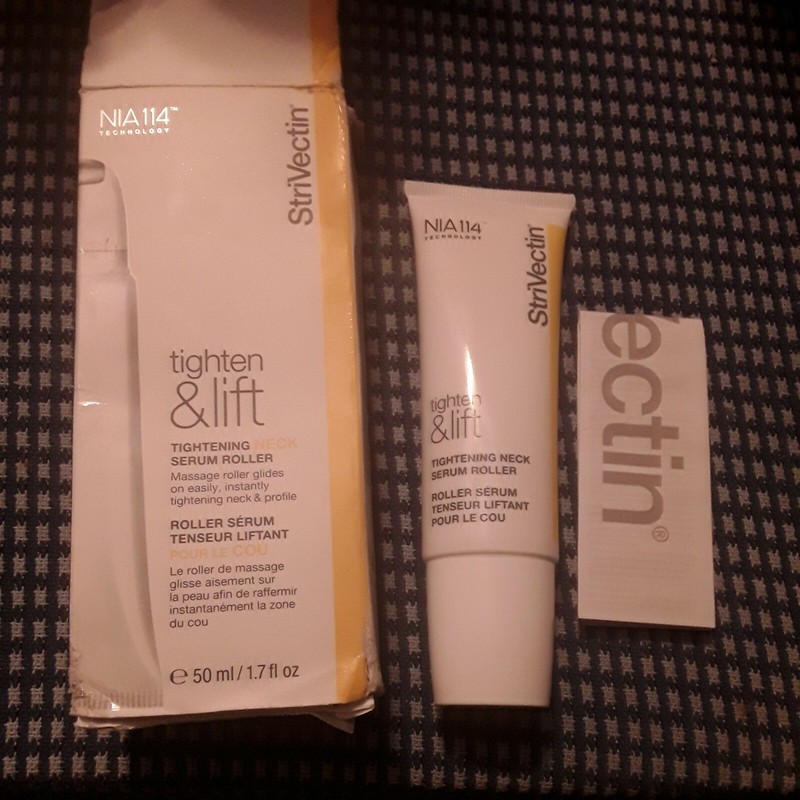 STRIVECTIN Tighten & Lift TIGHTENING NECK SERUM ROLLER 1.7 NEW