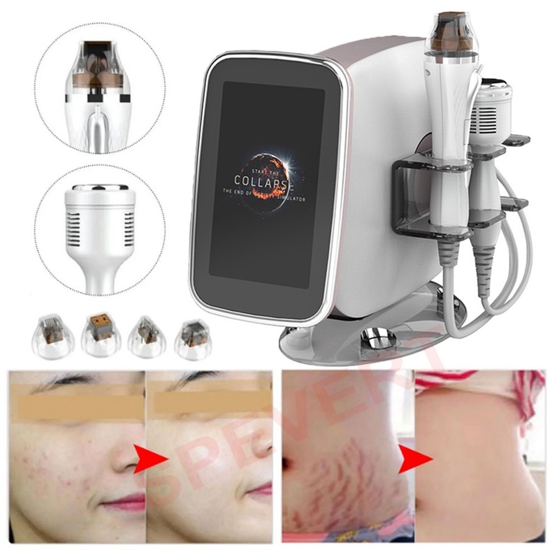 2IN1 fractional radiofrequency Gold-RF beauty machine cold hammer acne removal gallery
