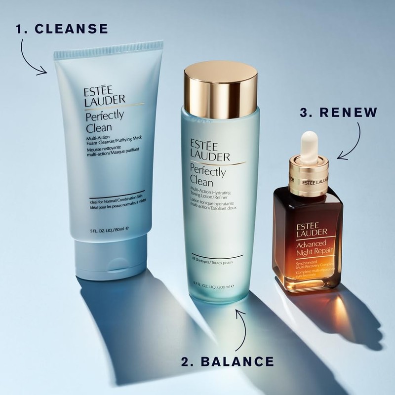 Foaming Face Cleanser and Purifying Mask for Normal Combination Skin 5oz gallery
