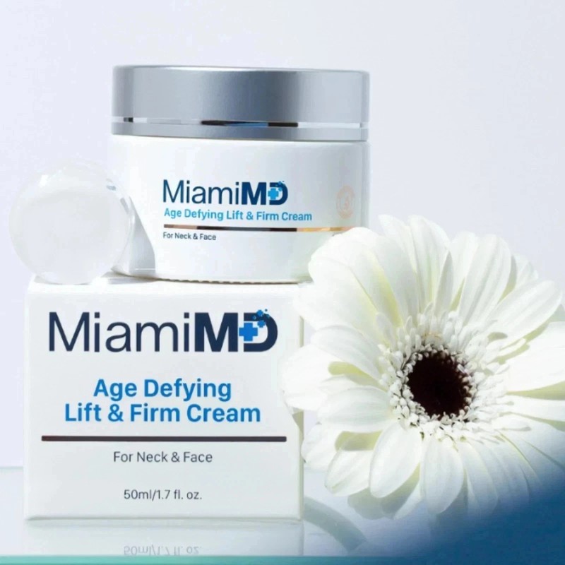 MiamiMD (Miami MD) Age Defying Lift & Firm Cream For Neck And Face – 50ml/1.7OZ