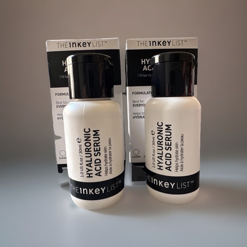 THE INKEY LIST Hyaluronic Acid Serum – 1oz / 30ml (New in Box) 2-pack