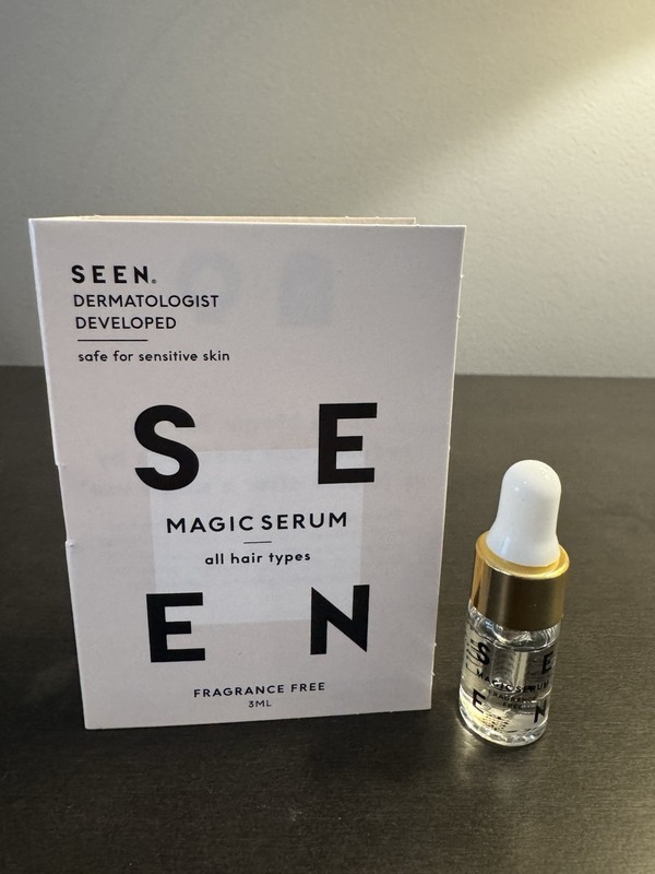 Seen Magic Serum Hair Serum 3 ml .04 fl oz Sample Size NIB
