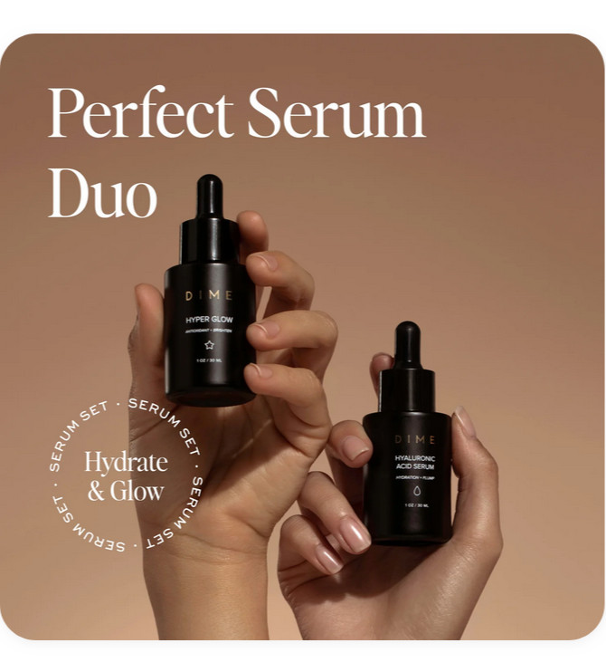 Vitamin C Facial Serum Set Hyaluronic Acid Anti Aging Brightening Skin Care Kit gallery
