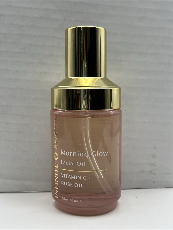 Infinite Beauty Morning Glow Facial Oil Vitamin C + Rose Oil 2 fl oz