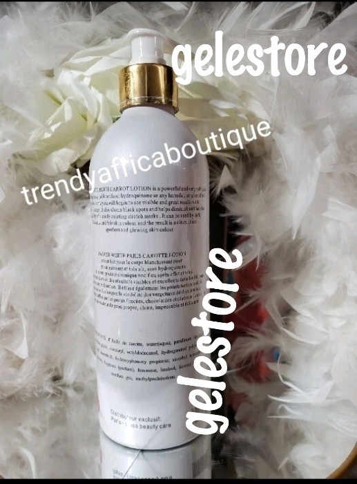 2pc. FASTER WHITE Paris CAROTTE Body Lotion & Supreme Carrot Shower Gel 👌 gallery