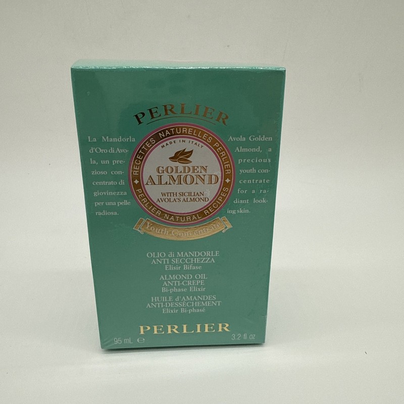 Perlier Golden Almond Body Oil Youth Concentrate 3.2 fl oz 95ml New Sealed