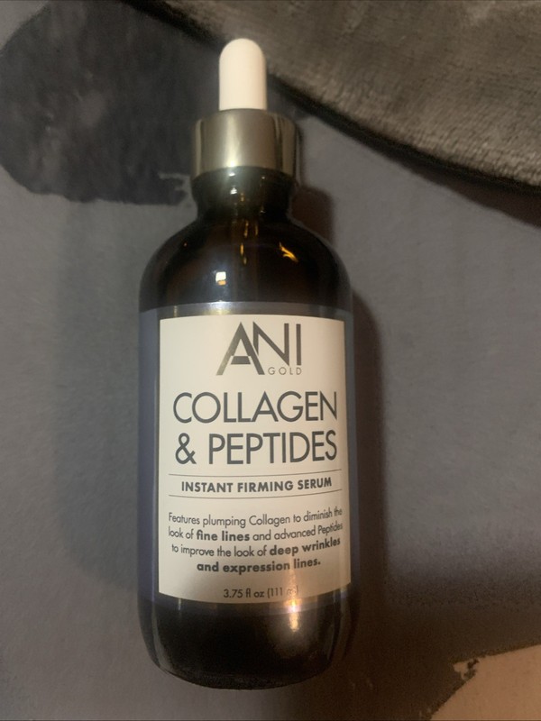 ANI GOLD COLLAGEN & PEPTIDES INSTANT FIRMING SERUM Lot of 6 Bottles