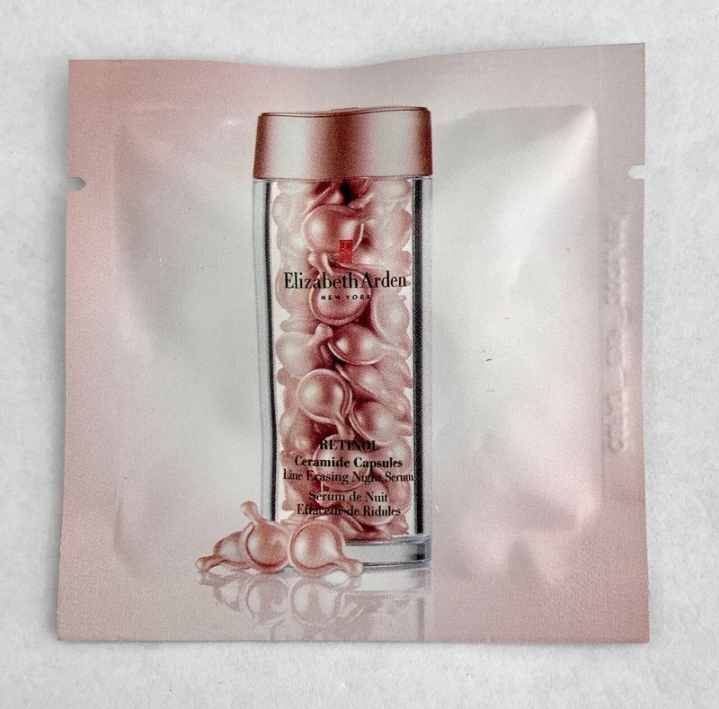 New Elizabeth Arden Retinol Ceramide Night Serum Capsules 2 Count Each Pack