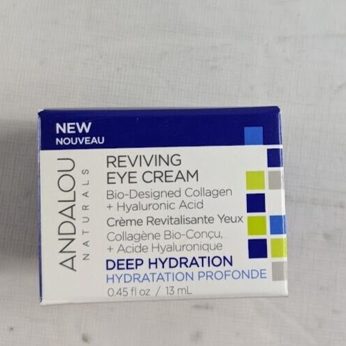 Reviving Eye Cream, Bio-Designed Collagen + Hyaluronic Acid, 0.45 fl oz (13 ml)
