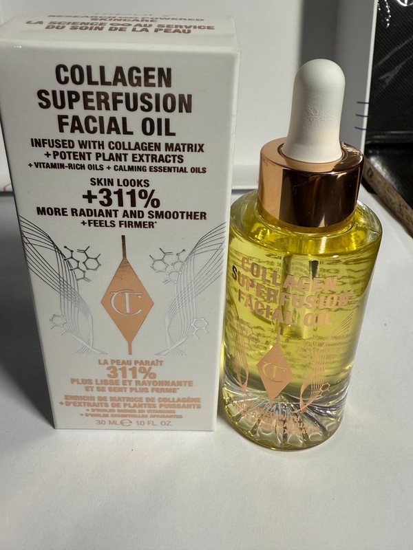 CHARLOTTE TILBURY Collagen Superfusion Facial Oil, 1.0 fl oz / 30 ml New In Box