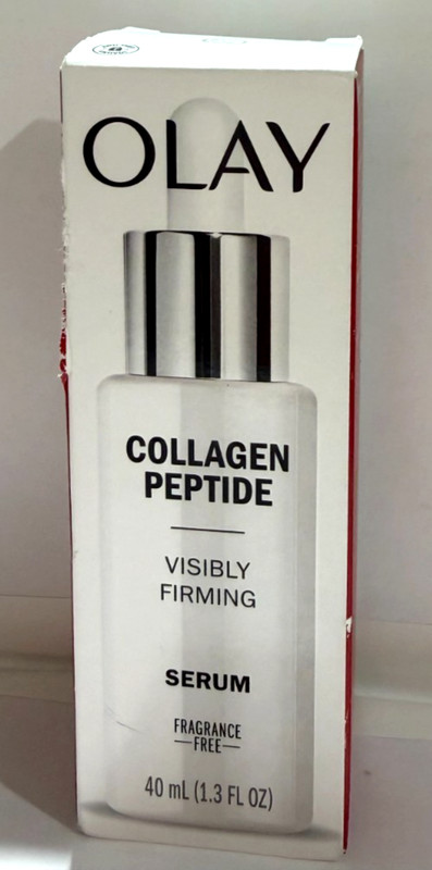 Olay Regenerist Collagen Peptide 24 Serum Fragrance Free 1.3 fl No Date DMG BOX