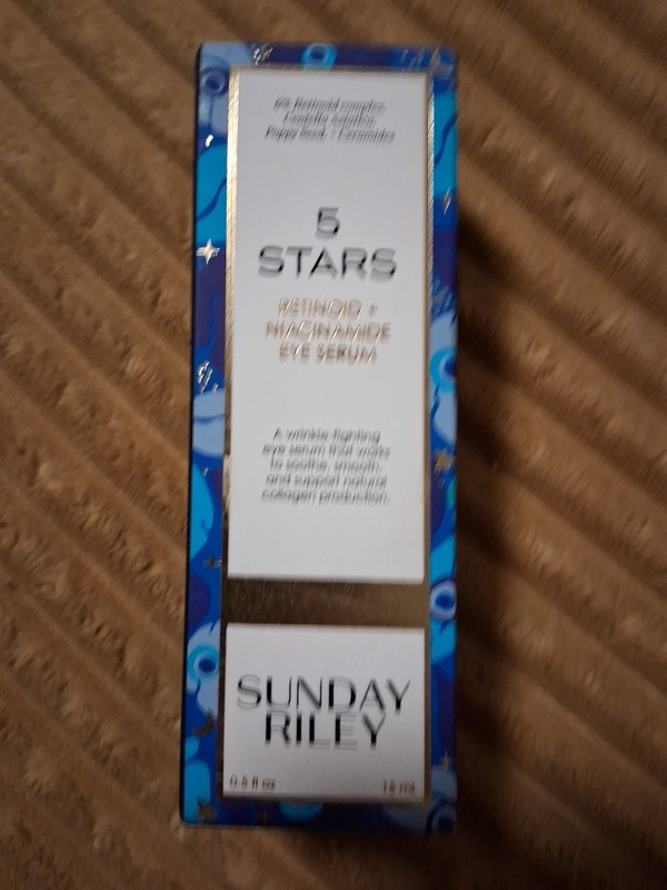 Sunday Riley 5 STARS Retinoid + Niacinamide Eye Serum – .5 oz