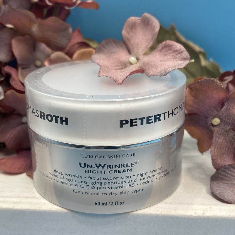 Peter Thomas Roth Un-Wrinkle Night Cream Normal / Dry Skin 2 FL OZ PT26/27/28