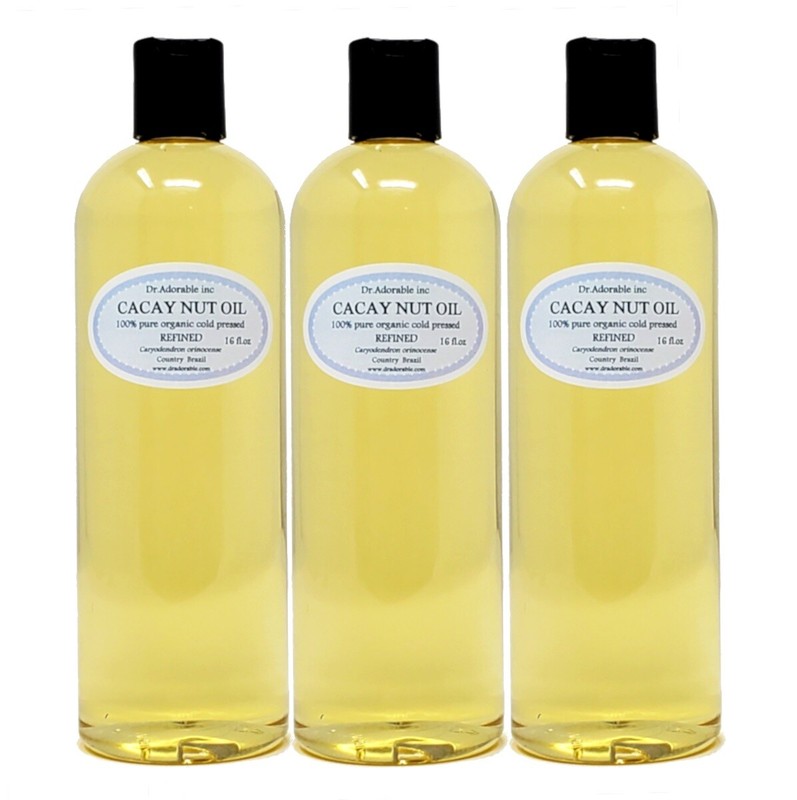 CACAY NUT OIL REFINED Hair Growth Skin Anti Aging Body Care Health Pure Fresh gallery