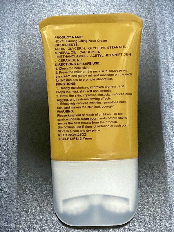 FIRMING LIFTING NECK CREAM + AH-8 FIRMING HEXAPEPTIDE-8. New sealed 03/07/2028 gallery