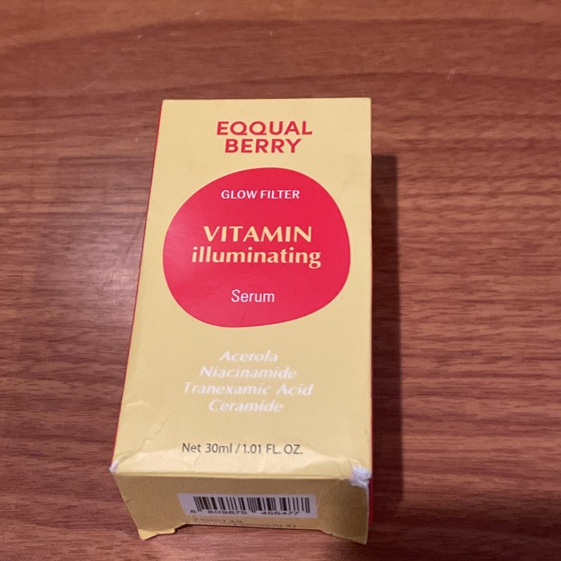 EQQUALBERRY Vitamin illuminating Serum 30ml – Brightening, Niacinamide
