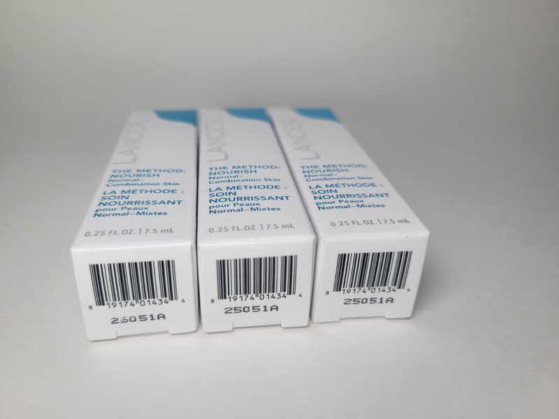 3x Lancer The Method NOURISH 0.25oz/7.5mL Each Face Moisturizer Travel Mini gallery