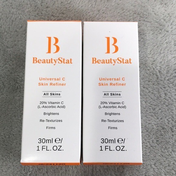 Beauty Stat Universal C Skin Refiner 2 New in Box 2 boxes