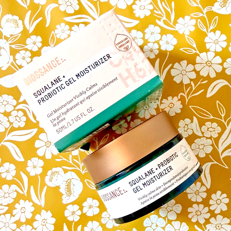 BIOSSANCE Squalane + Probiotic Gel Moisturizer 50ml FULL SZ NIB *damaged MRSP$65