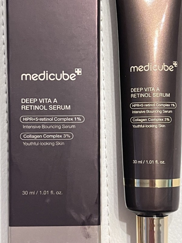 Medicube Deep Vita A Retinol Serum 30ml | Anti-Aging & Skin Smoothing Care NIB