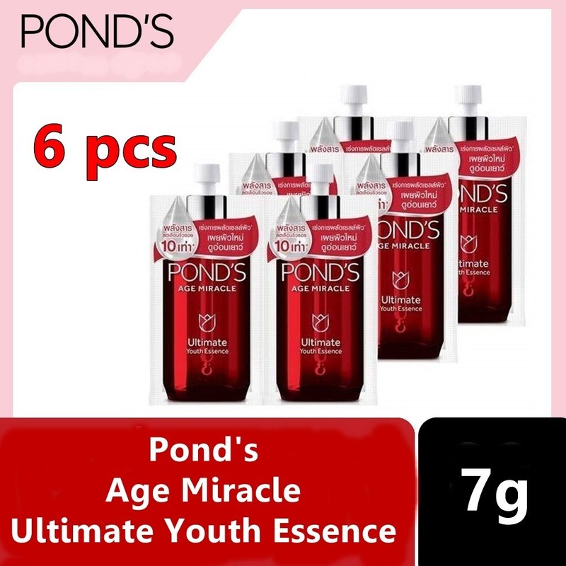 6x Pond’s Age Miracle Ultimate Youth Essence Moist Radiant Smooth Reduce Wrinkle
