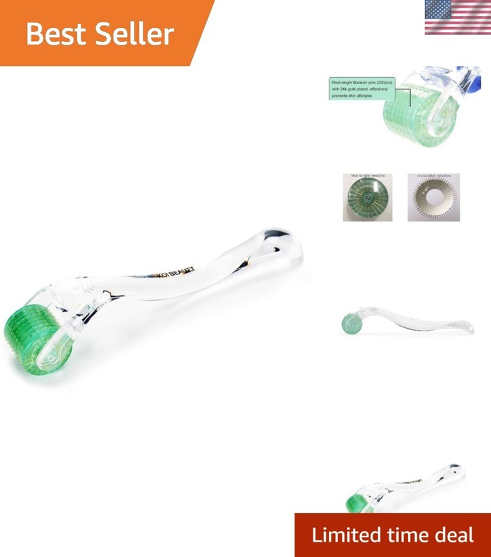 200 Micro Needle Titanium Roller with Storage Case – Perfect for Skincare Gifts